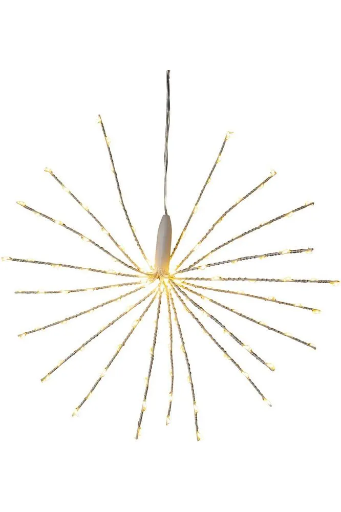 11.8" 120-Light Warm White Starburst