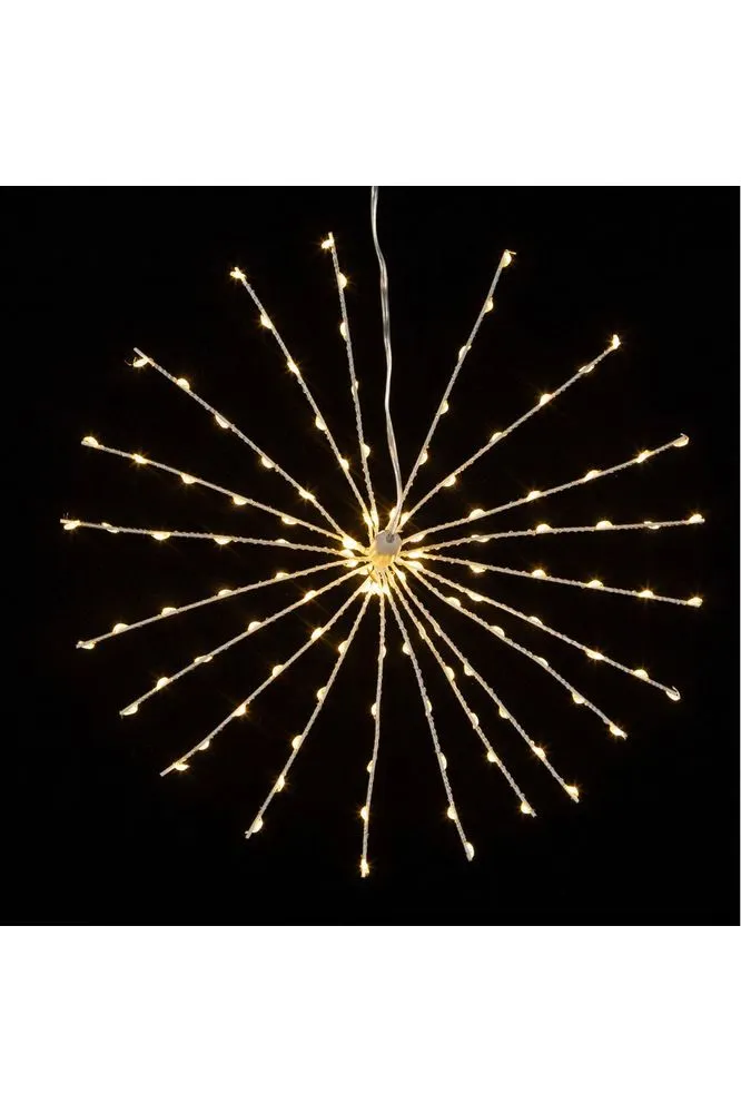 11.8" 120-Light Warm White Starburst