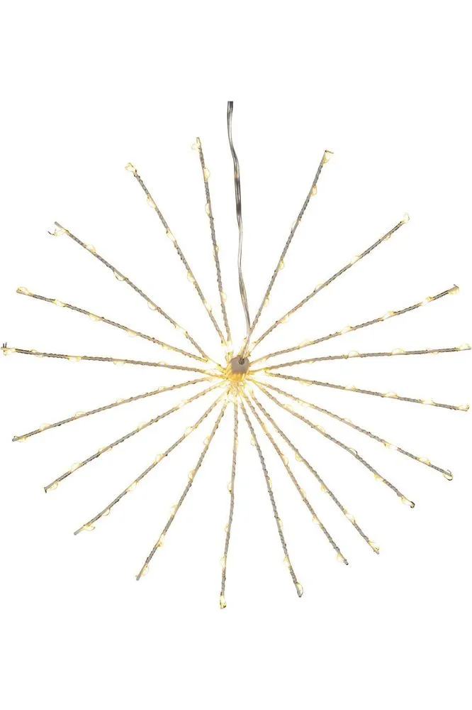 11.8" 120-Light Warm White Starburst