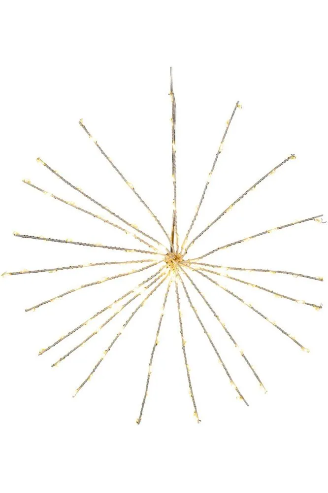 11.8" 120-Light Warm White Starburst