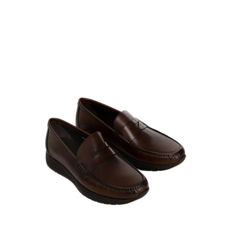 2586 Loafers Shoes- Dark Brown