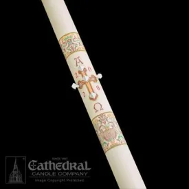 3" x 60" Investiture Paschal Candle