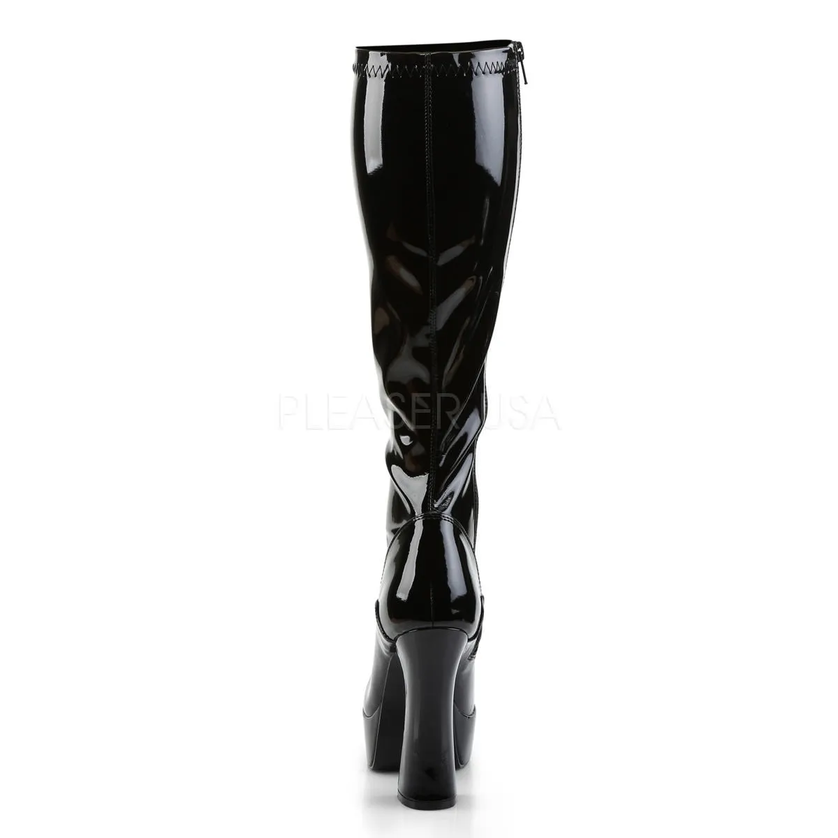 5 Inch Heel ELECTRA-2000Z Black Stretch Patent