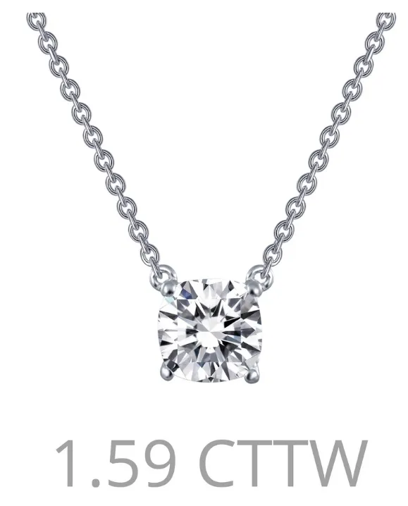 6N003CLP 1.59 cttw Signature Lassaire Necklace