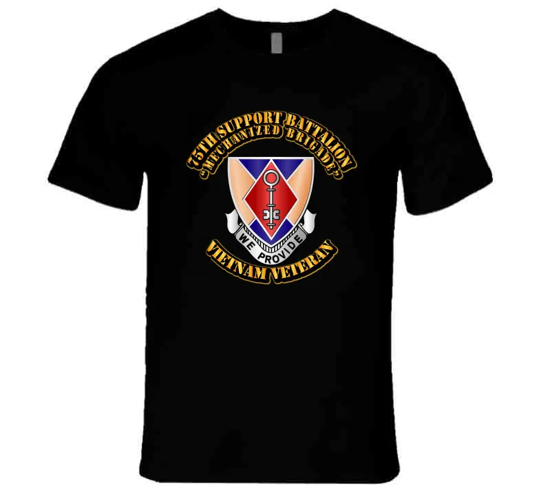 75th Support Battalion No SVC Ribbon  T Shirt