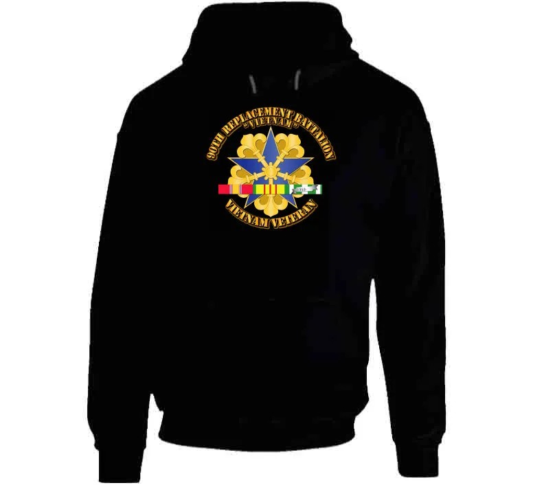 90th Replacement Battalion w SVC Ribbon T Shirt