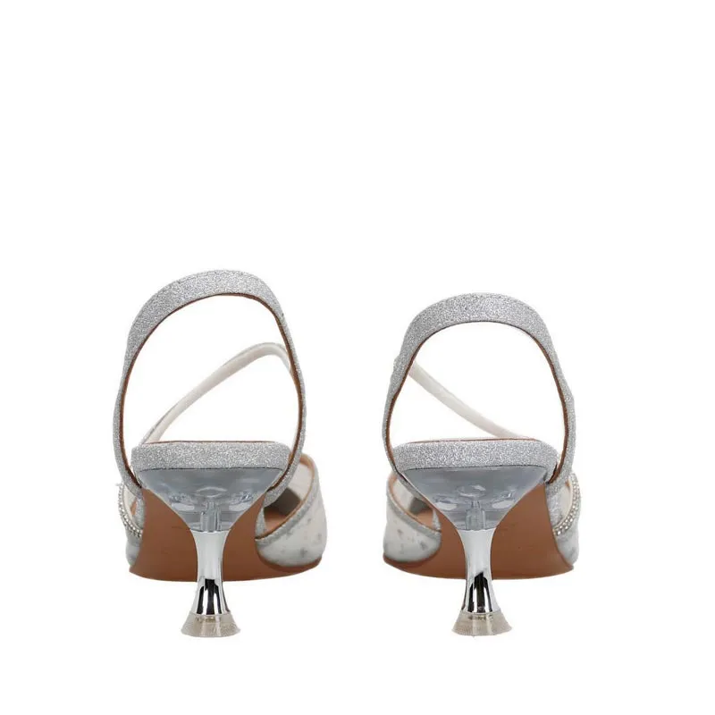 A3172-SLR Women Heels - Silver
