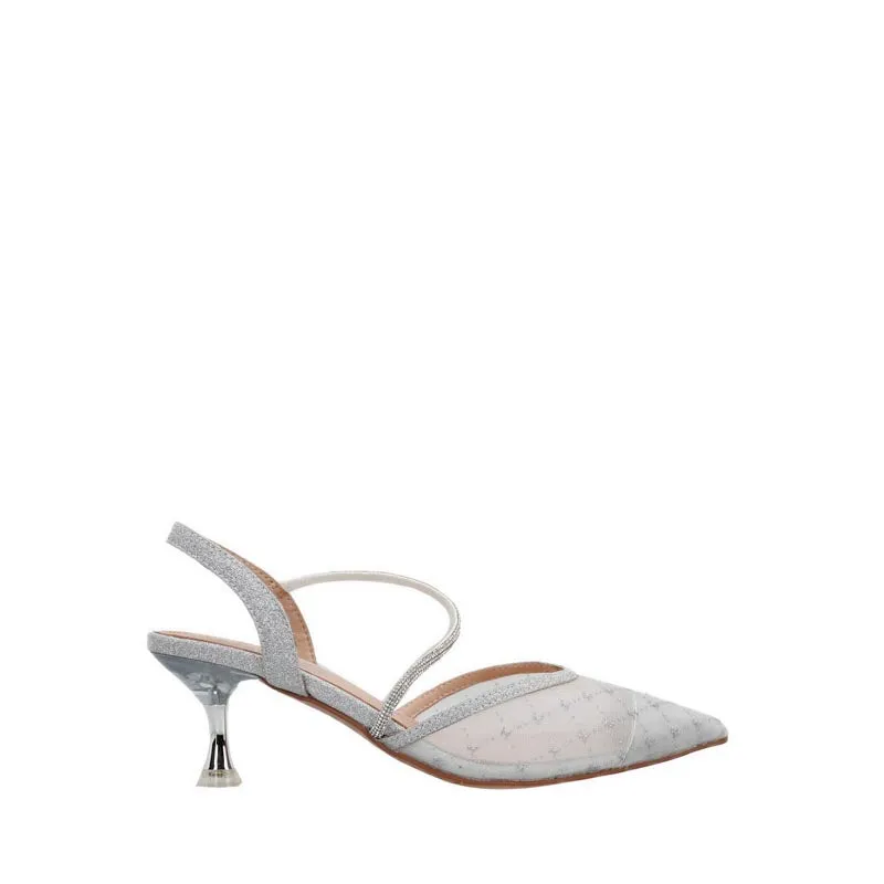 A3172-SLR Women Heels - Silver