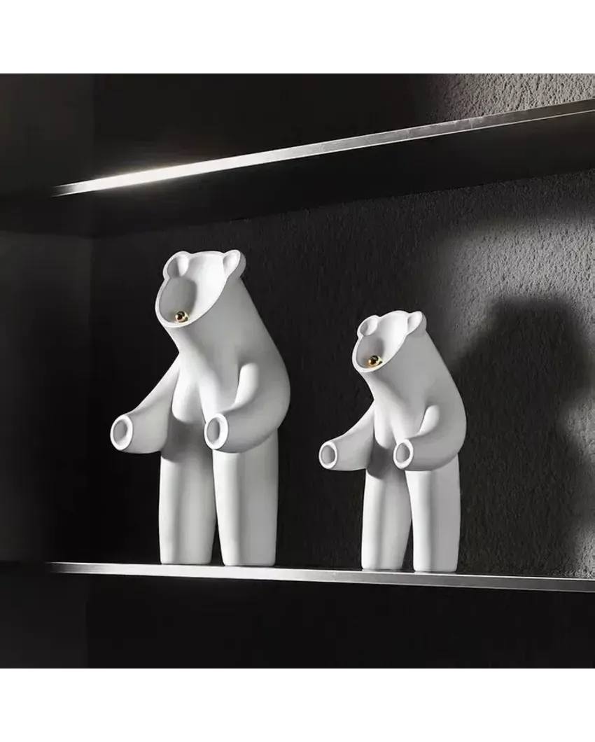 Adorable The Bear Brothers Figurines | Set of 2