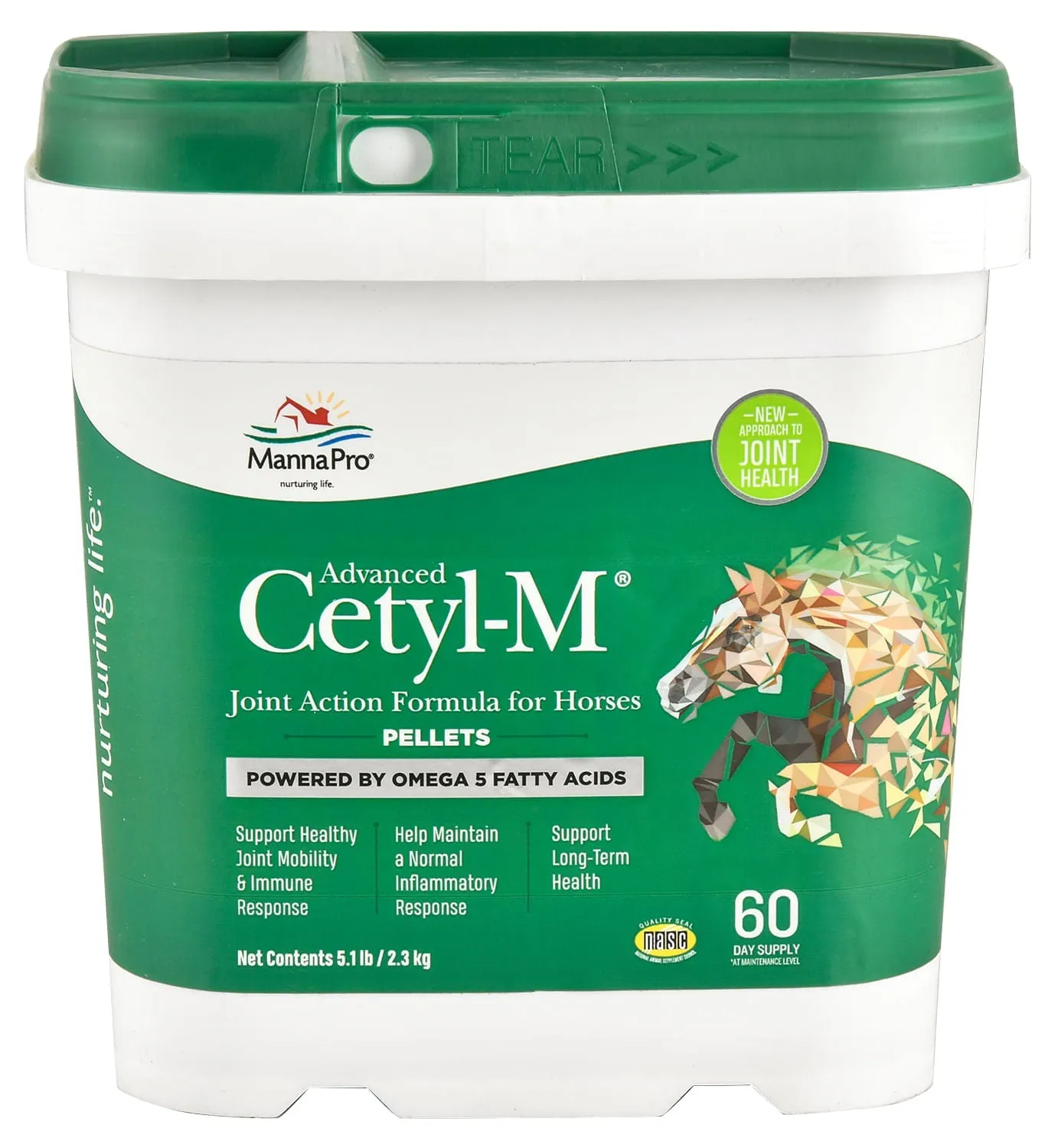 Advanced Cetyl M Pellets for Horses