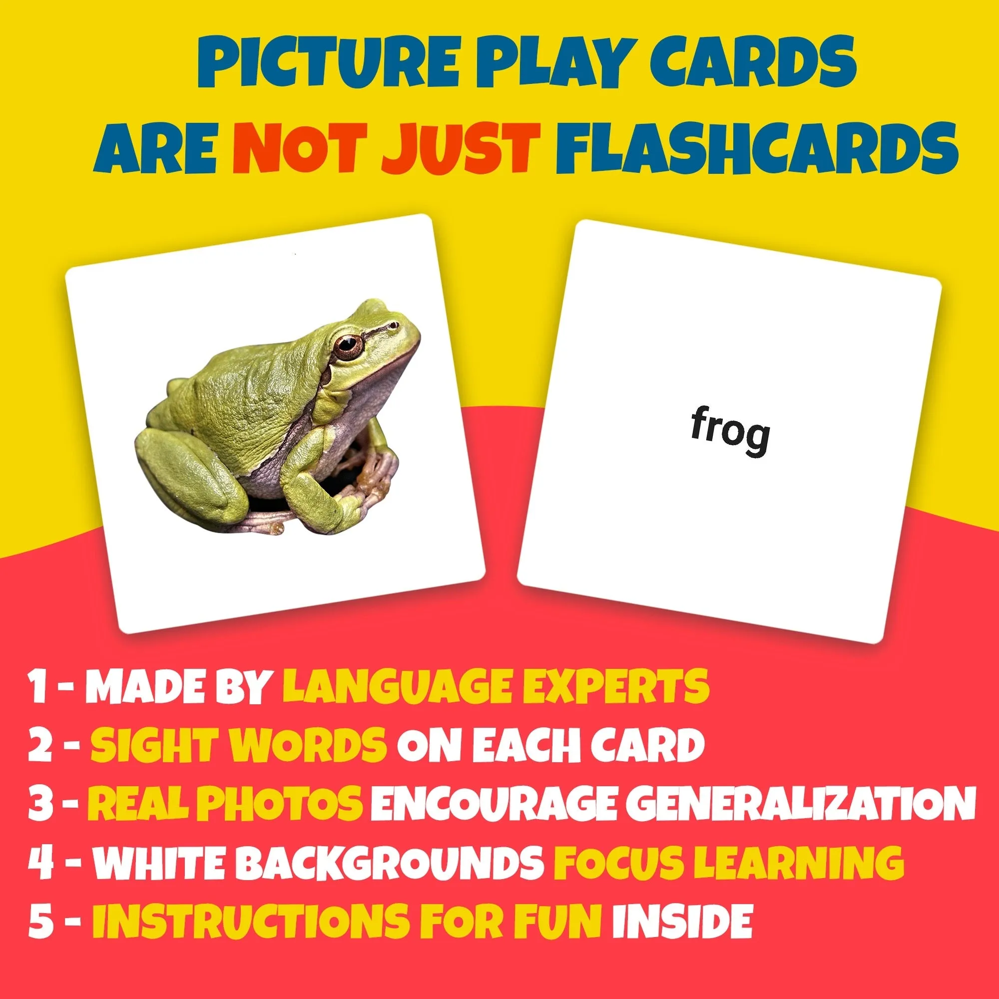 Advanced Nouns Picture Flash Cards