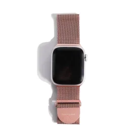 Apple Watch Strap Rose Metal Mesh – Stainless Steel – 41mm – 49mm