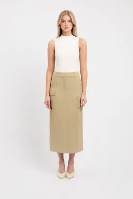 Ariel Cargo Midi Skirt