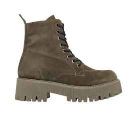 Ateliers Katie Olive Suede Leather Boot
