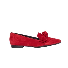 Ateliers Thea Cherry Suede Leather Slip on