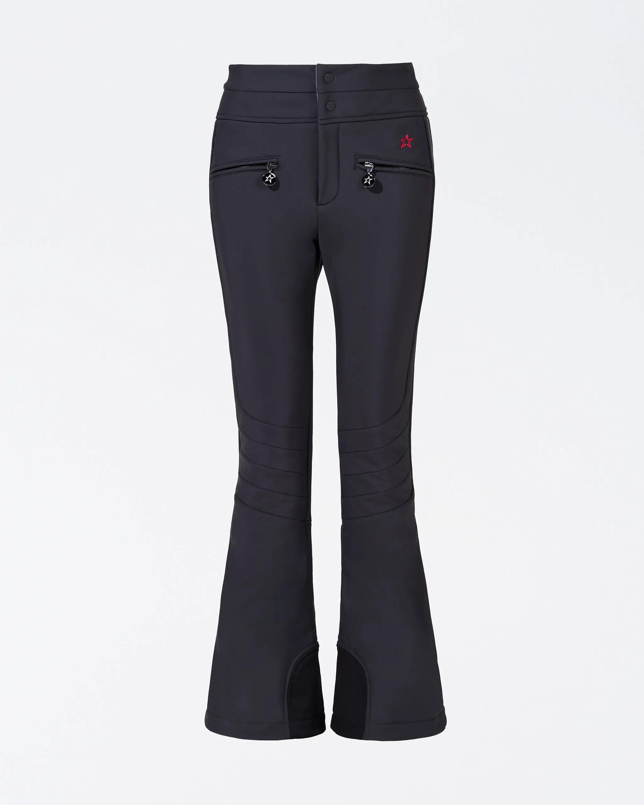 Aurora High Waist Flare Pant - Jet Black