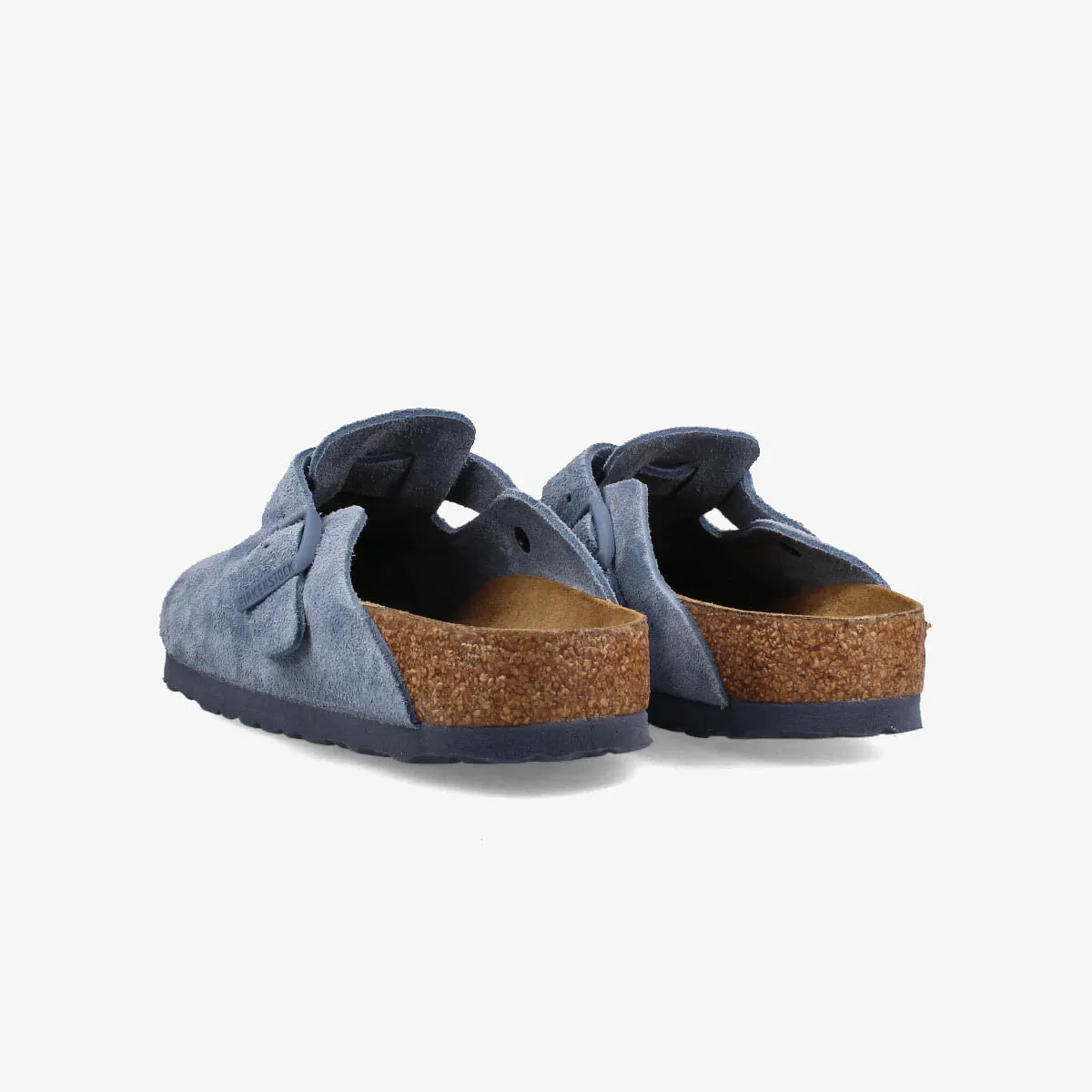 BIRKENSTOCK BOSTON SUEDE LEATHER 【NARROW】 ELEMENTAL BLUE