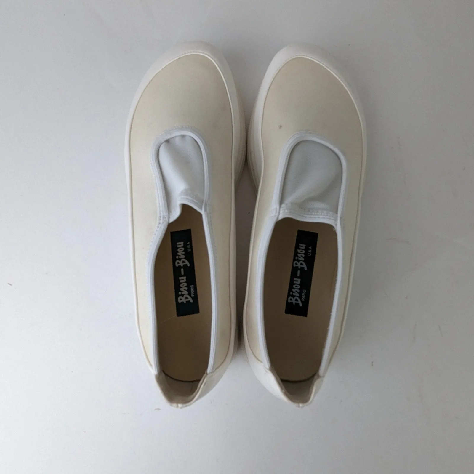 Bisou- Bisou Paris Platform Slip Ons 7