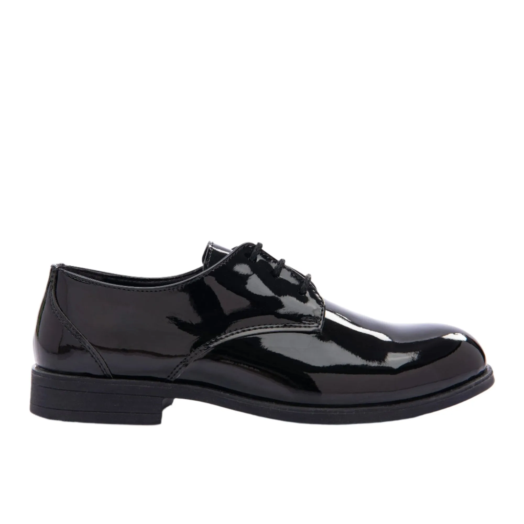Black Patent Lace Dress Shoes