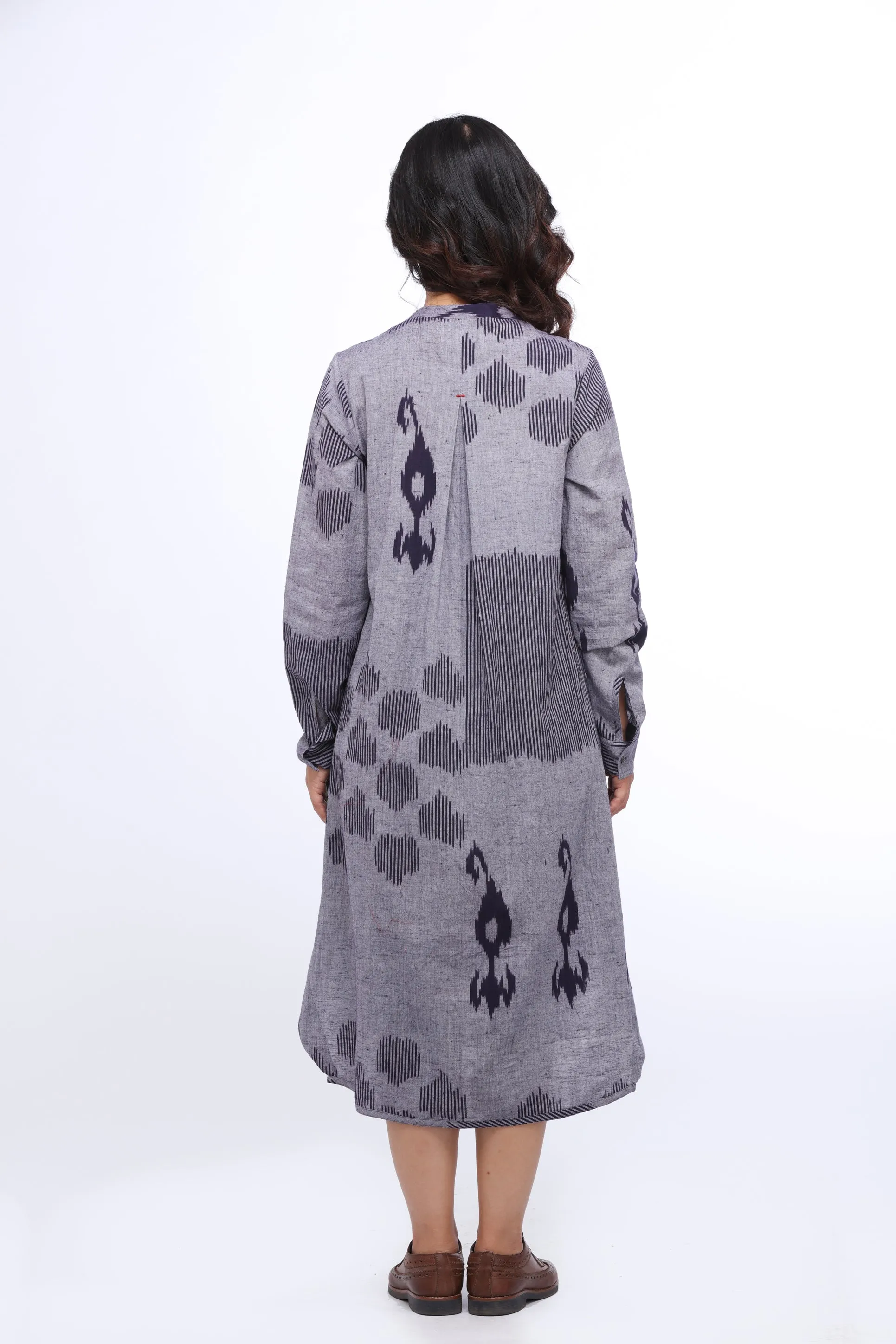 Blue Drizzle Long Dress