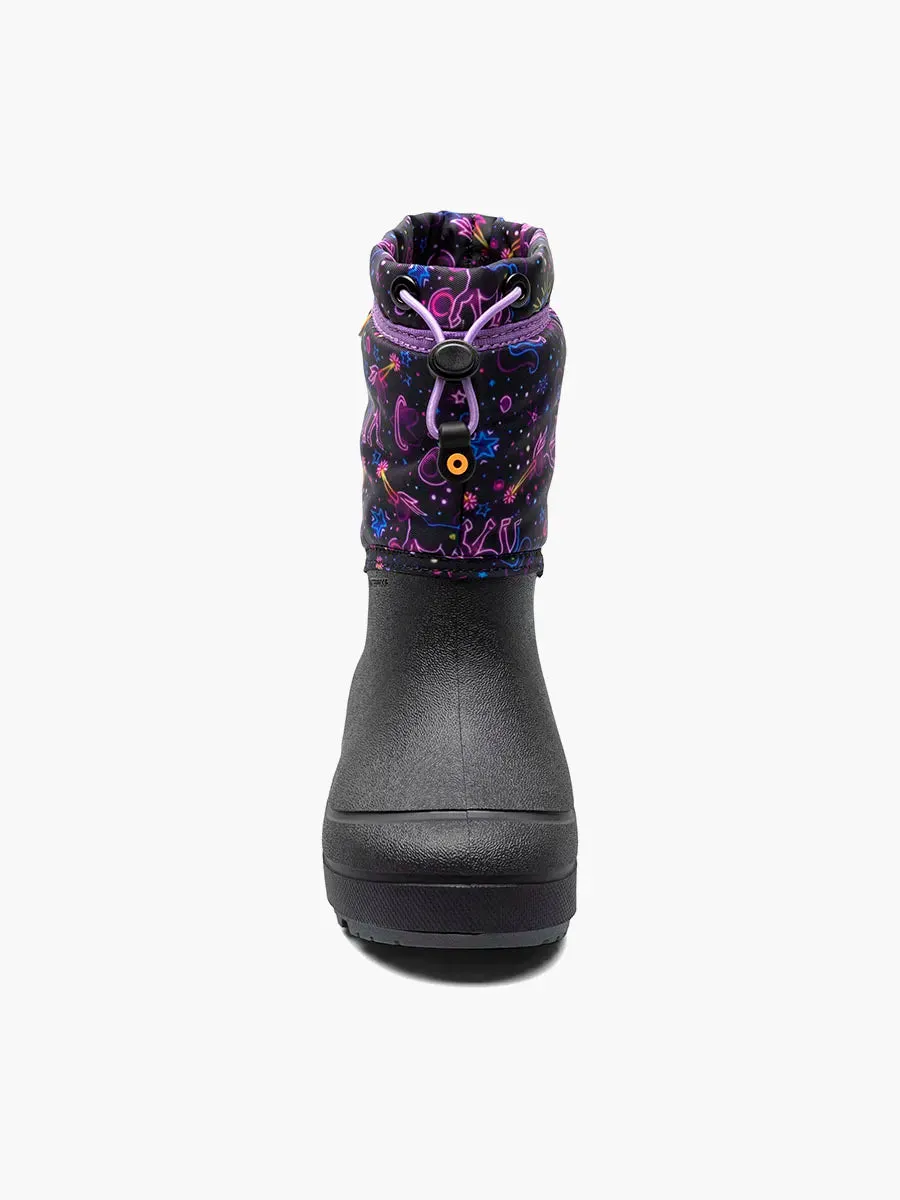 Bogs Kids' Snow Shell Neon Unicorn 73065-540