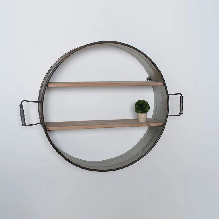 Brimfield Round Shelf
