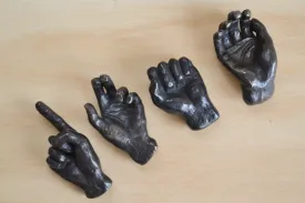 Bronze Objects Small "Hands"