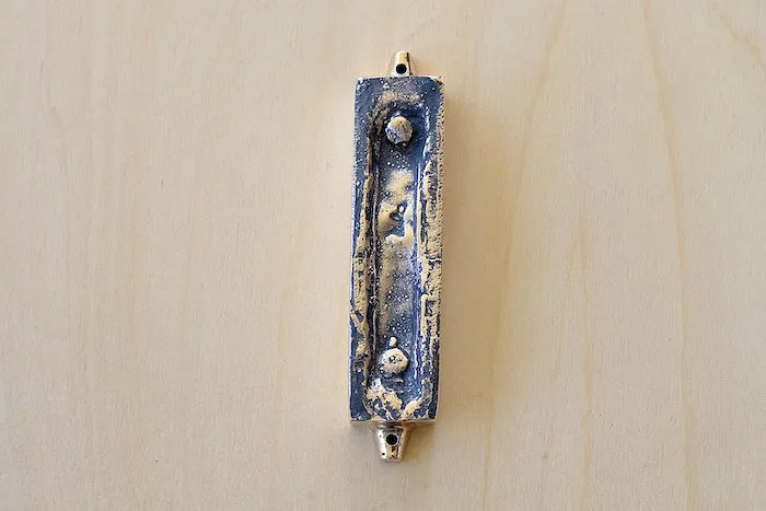Bronze "Mezuzah From This Home" - Bialystok Poland