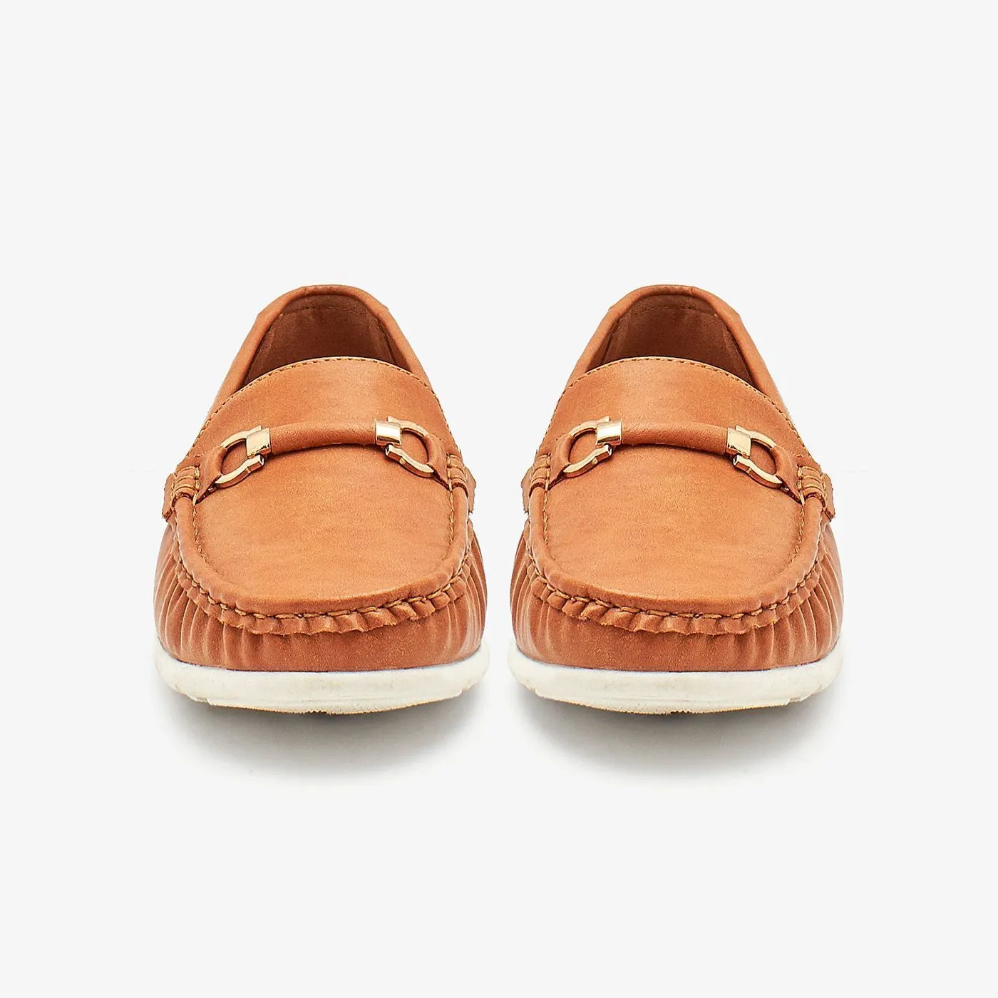 Buckled Ladies Loafers