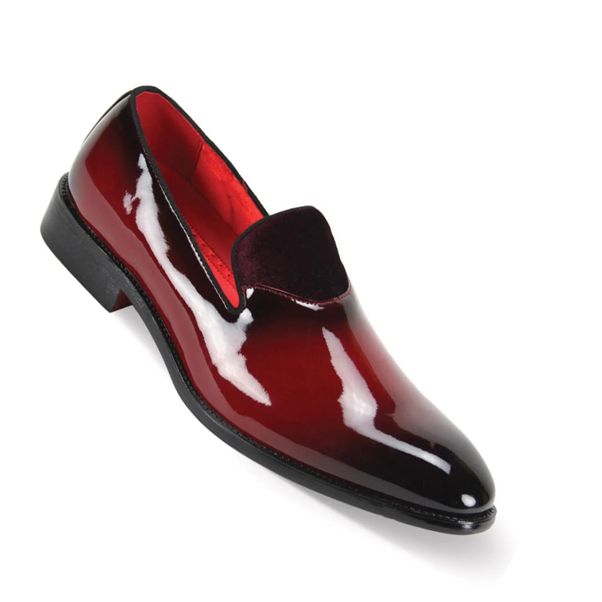 Burgundy Patent Fashion Loafer