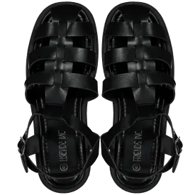 Caged Sandals Older Girls