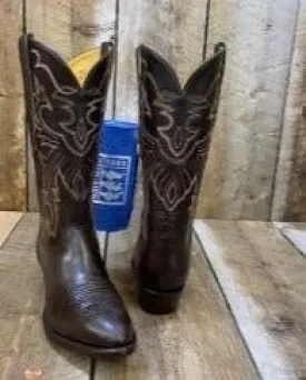 Chocolate Kangaroo Stitched Tres Outlaws Men's Classic  Boot 3723