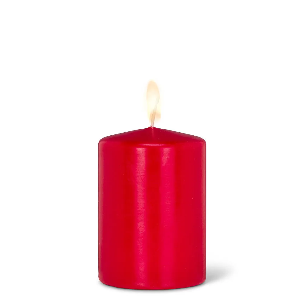 Classic Red Pillar Candles