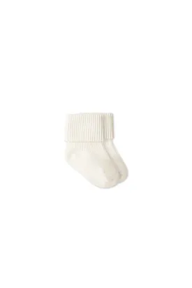 Classic Rib Sock - Cloud