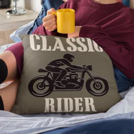 Classic Rider Motorbike Cushion