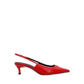 EDK62-RED Women's Heels- Red