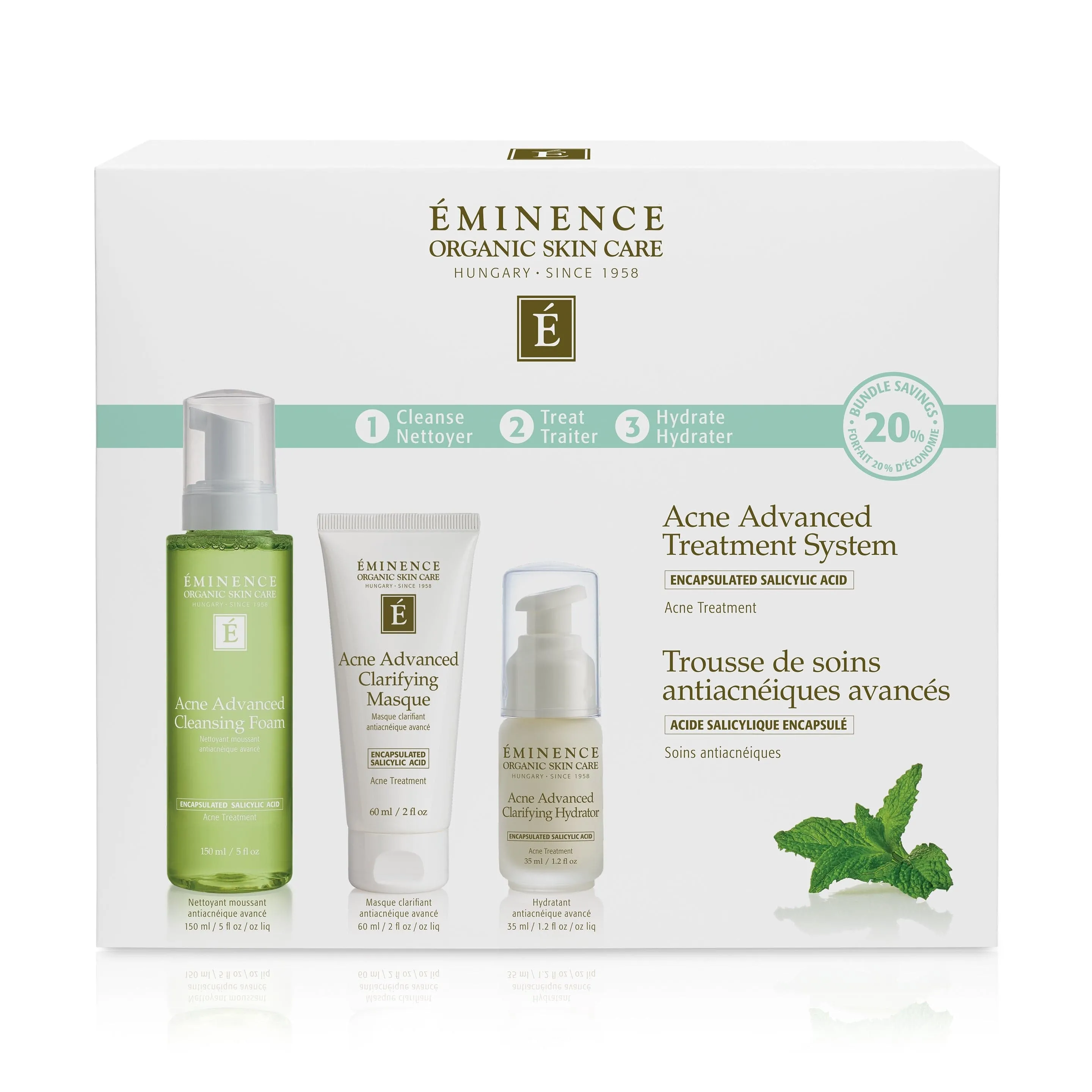 Eminence | Acne Advanced 3-Step Treatment System