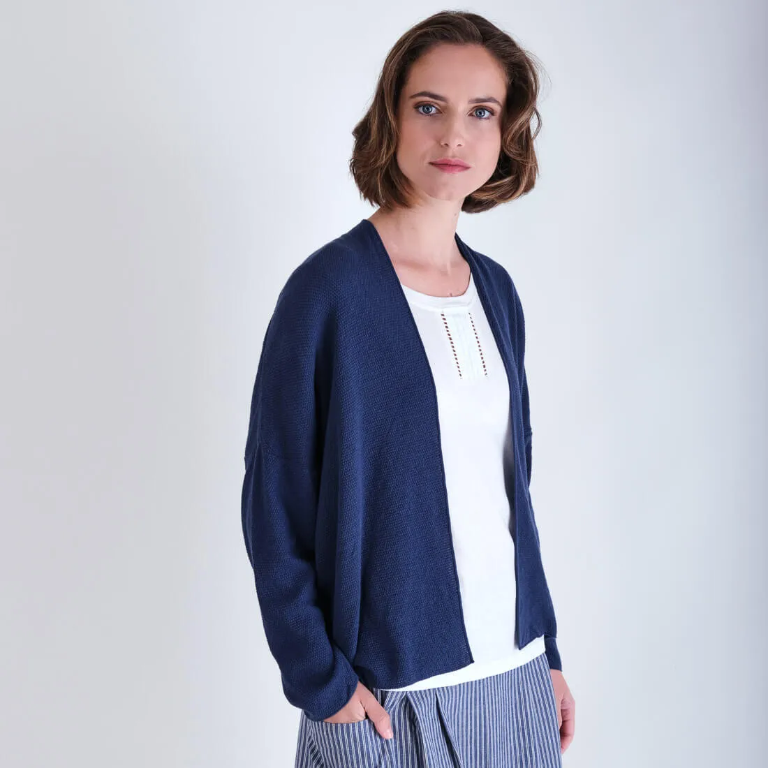 Emma Linen Crew T-Shirt