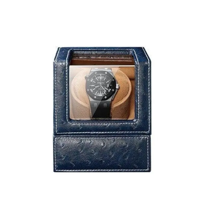 Fabrizio Ostrich Skin Box Mechanical Watch Winder