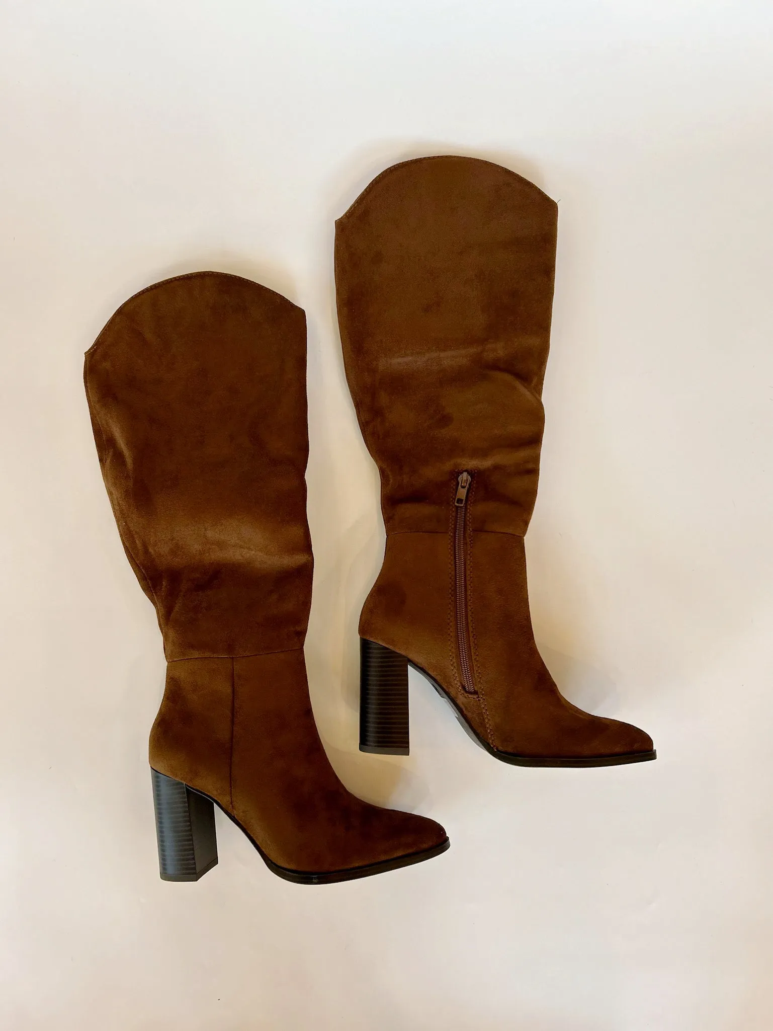 Fallon Knee-High Boot - Chocolate