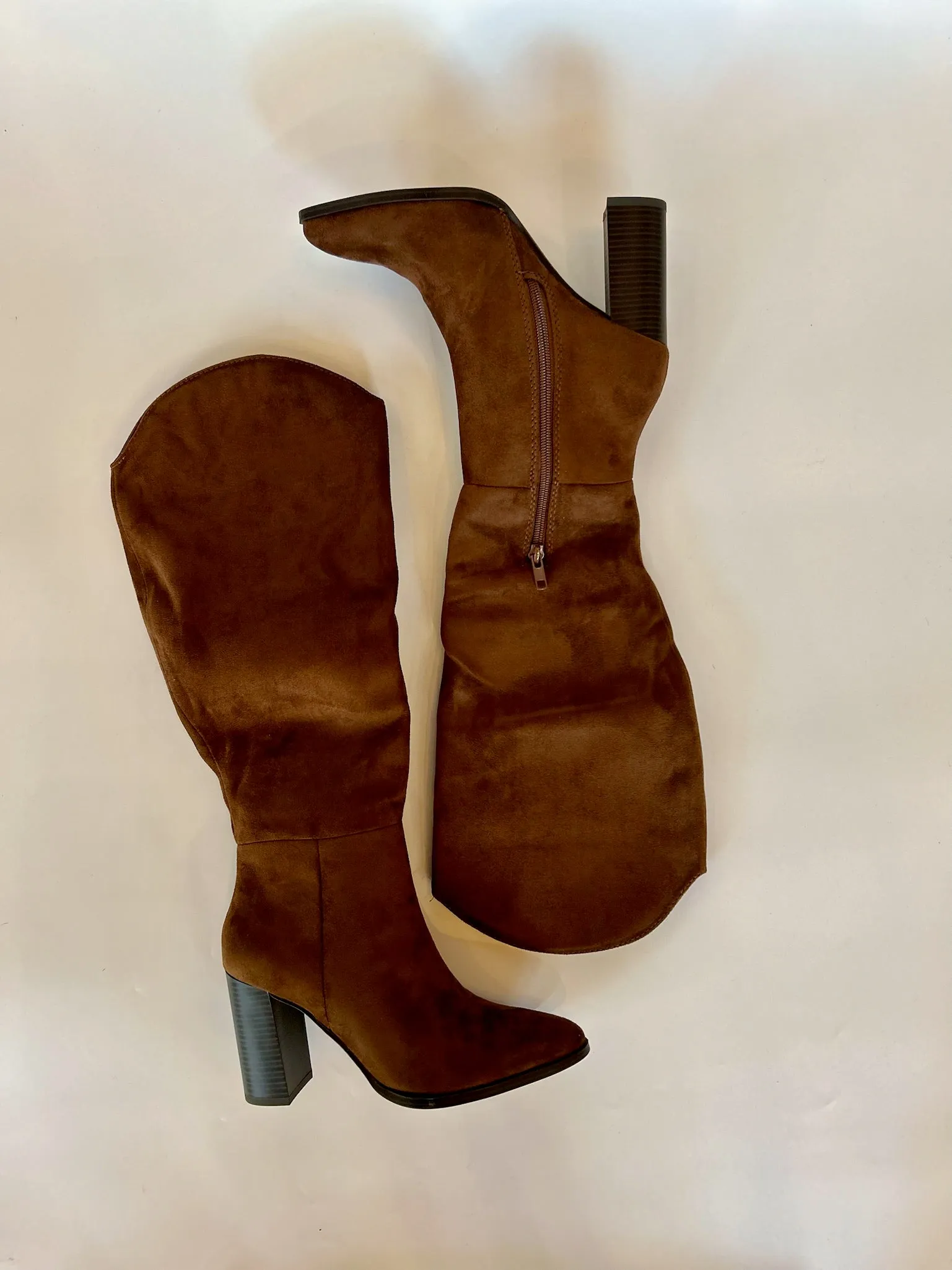 Fallon Knee-High Boot - Chocolate