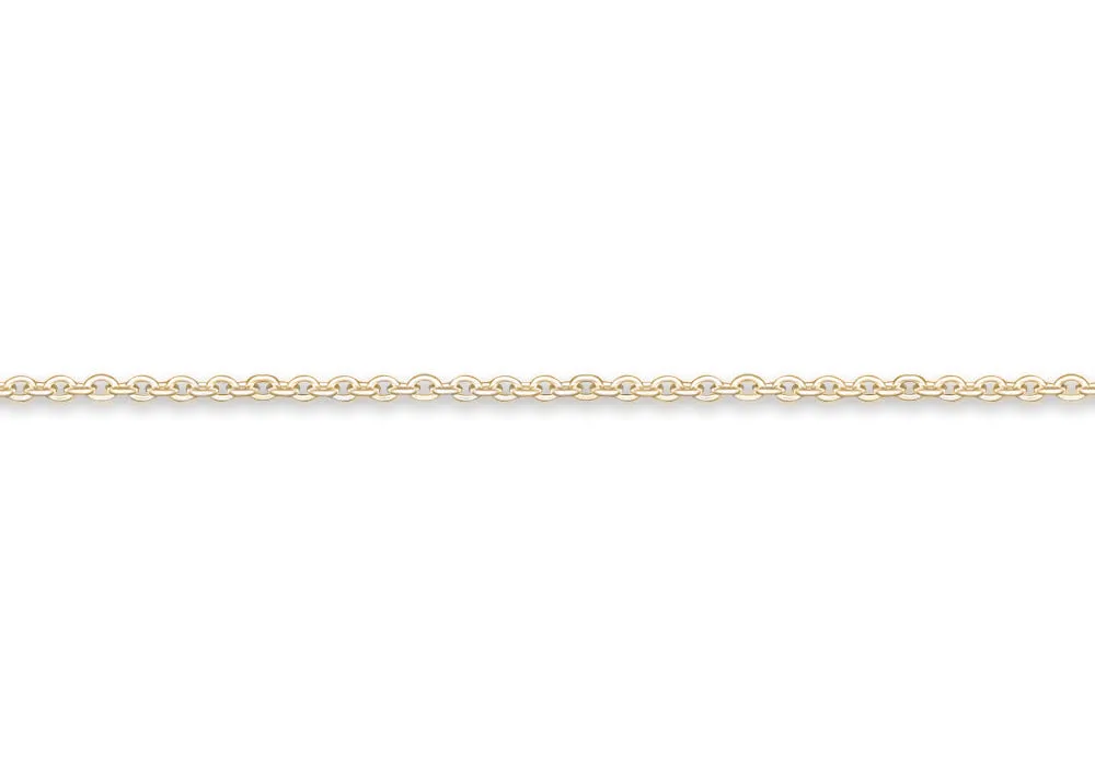 Fine Cable Chain, Yellow Gold