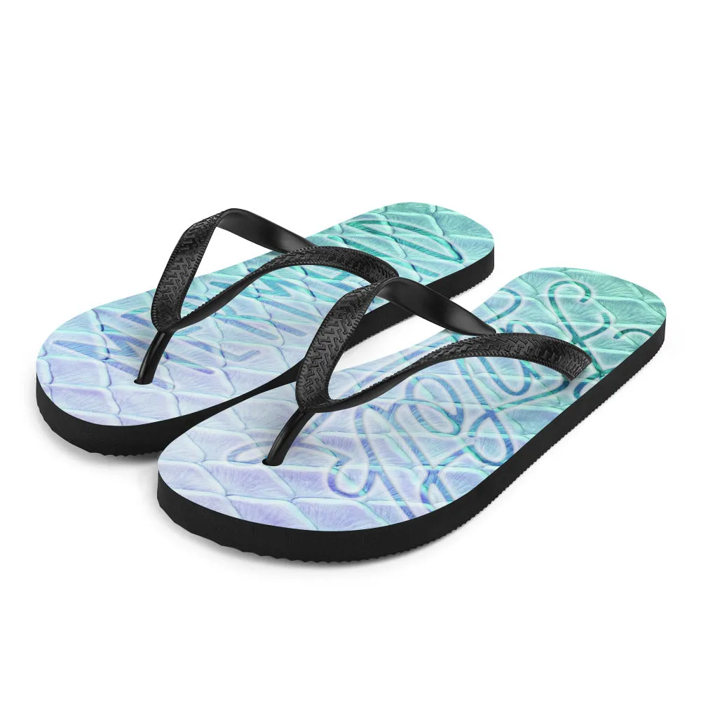Finfolk Mermaid Fin-Flops: Caspian Cove