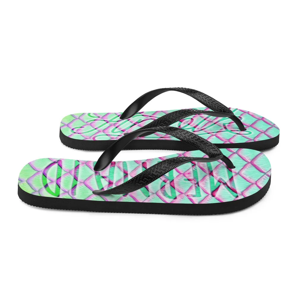 Finfolk Mermaid Fin-Flops: Parrotfish