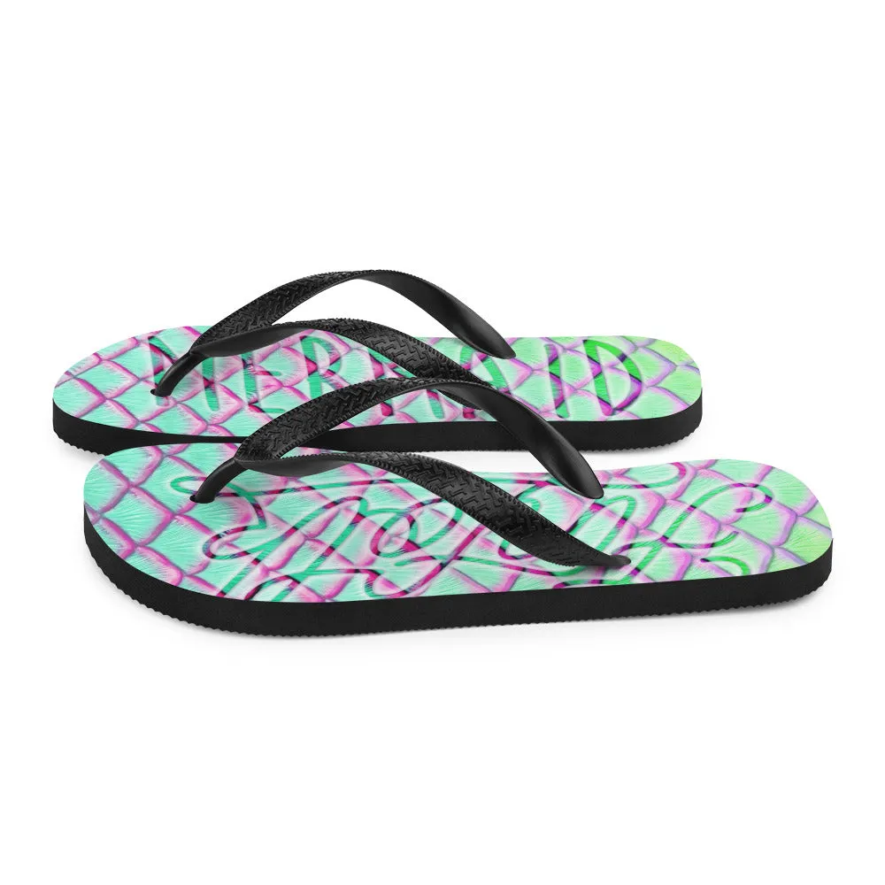 Finfolk Mermaid Fin-Flops: Parrotfish