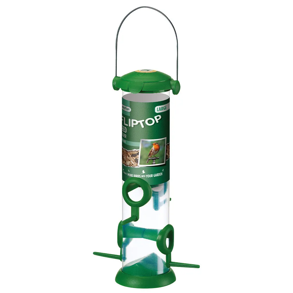 Gardman Flip Top Seed Feeder