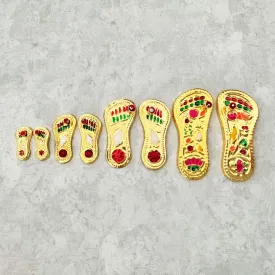 Gold. With Markings - Deity Shoes
