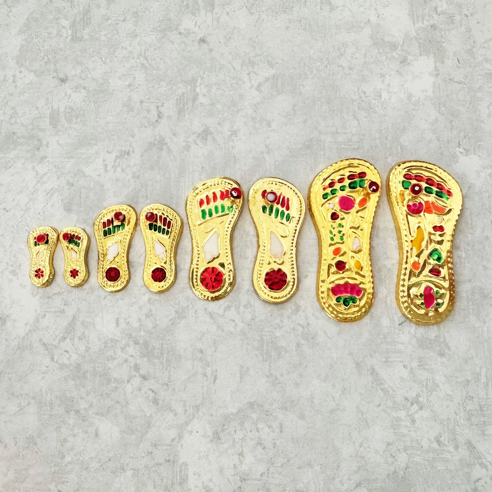 Gold. With Markings - Deity Shoes