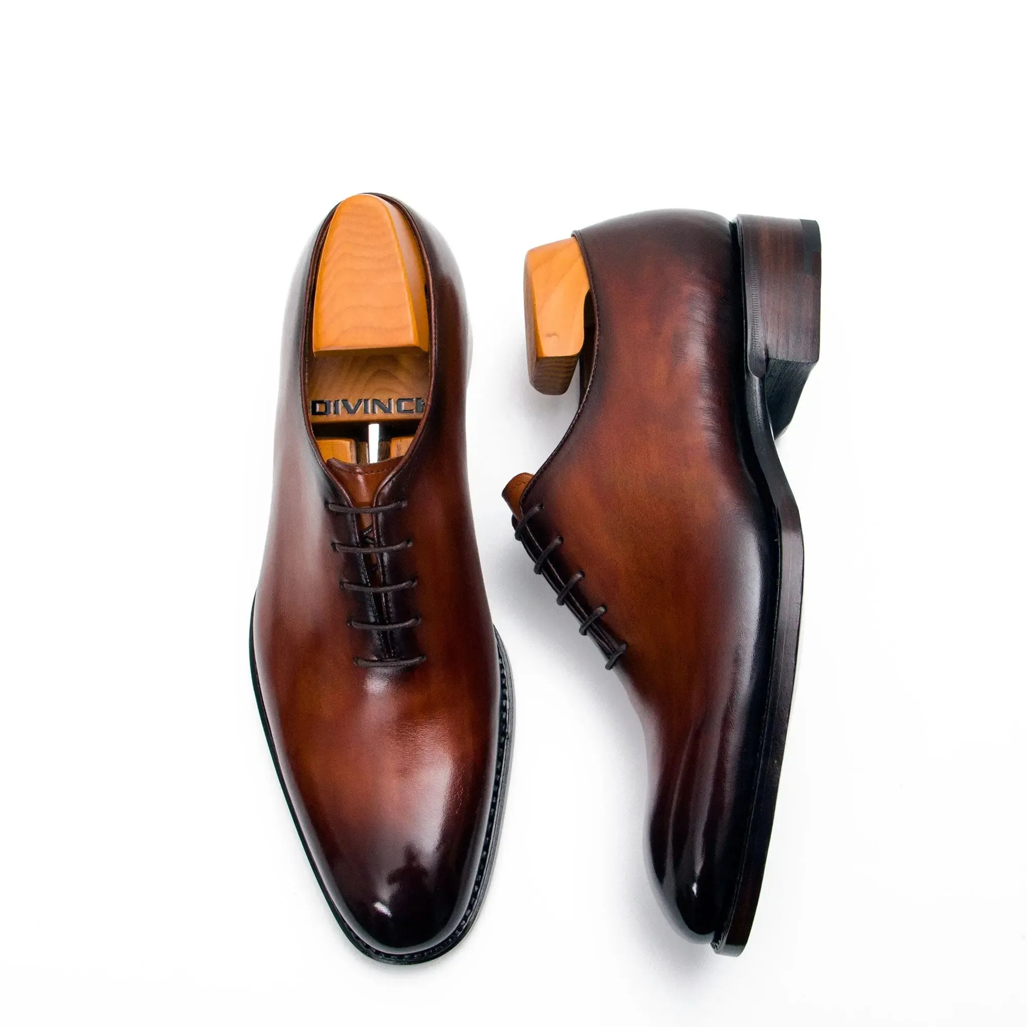 Goodyear Mens Brown Oxford Dress Shoes