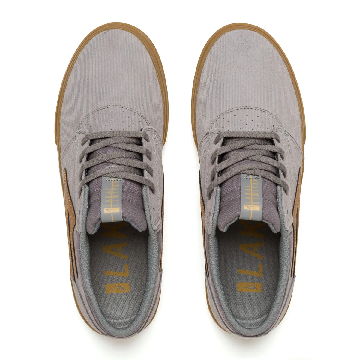 Griffin - Grey/Gum Cord Suede